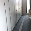 Χωρίσματα WC στον Τελωνειακό σταθμό Ευζώνων
